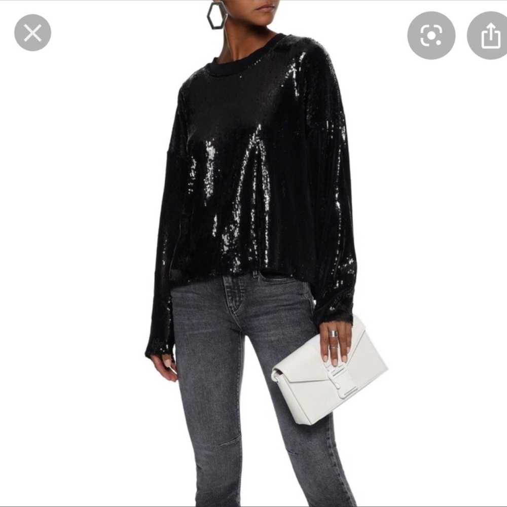 RTA allover sequin long sleeve - Picture 3 of 7